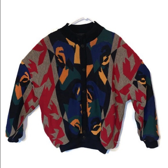 Vintage Vittorio Rocchetti Milano Men Coogi Style - Picture 1 of 2